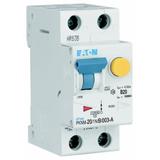PKNM-20/1N/B/003-A-MW Wyłącznik różnicowonadprądowy 1P+N B20A 30mA typ A 236239 EATON