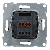 SUNO - Łącznik krzyżowy - 10 AX - 250 V~ - zaciski śrubowe, Czarny, Legrand