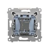 Simon 54 Przycisk pojedynczy zwierny bez piktogramu 16A z. śrub. brąz mat