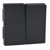 Merten, System M, klawisz podwójny, antracytowy