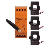 Monitor energii elektrycznej WI-FI 3F+N,FOX ENERGY 3 WI-MEF3 100A WI-MEF-3-100 F&F