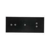 Simon 54 Touch Panel dotykowy S54 Touch 3 moduły 2 pola dotykowe poziome + 1 pole dotykowe + 2 pola dotykowe pionowe zastygła lawa DSTR3213/73 KONTAKT