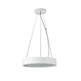 JASMIN C 370-W/M Plafoniera drewniana wisząca JASMIN C 370-W/M okrągła 37cm kolor biały mat 2XE27 KA