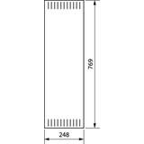 univers Drzwi FW lewe perforowane RAL9010 dla obudowy wys.800 x szer.800mm FZ011NV HAGER