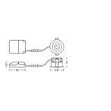 Oprawa SP DARKLIGHT FIX P 8W 930 PS DIM IP44 BK