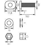 Śruby licznikowe SRDT kpl. 12.5 OPATÓWEK