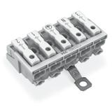 złączka zasilająca 5-biegunowa ze stopkami z stykiem PE