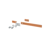 ZX2230 Szyna miedziana 20x5mm szerokość 1PW 250mm V2, A1 (do samodzielnego montażu)