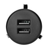 Ładowarka 2xUSB (typ A, 3,4A) wpuszczana w blat, czarna OR-GM-9019/B ORNO