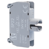 OPRAWA LAMPKI BA9S (BEZ ŹRÓDŁA ŚWIATŁA) SZYNOWA-LED 24VAC/DC BA9S