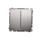 Simon Basic Łącznik świecznikowy 16A 250V zaciski śrubowe srebrny mat BMW5A.01/43 KONTAKT