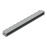 MCS-MIDI Classic wtyk 21-bieg. czarny raster 5 mm /50szt./ WAGO