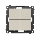 Simon 55 CONTROL Kontroler przyciskowy sterujący bezprzewodowo innymi urządzeniami Simon GO sterowowany smartfonem WiFi kaszmirowy TEK1W.01/142