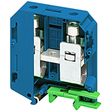 Zacisk śrubowy, 70mm2, niebieski