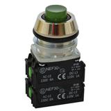 Przycisk NEF30-UW3X zielony W0-NEF30-UW 3X Z PROMET