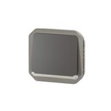 NOWE PLEXO - PRZY. JEDNOBIEGUNOWY Z PODŚWIETL. MECHANIZM 10A-250V~ ANTRACYT