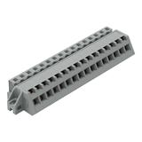 MCS-MIDI Classic gniazdo kątowe 16-bieg. szare raster 5 mm /10szt./ WAGO