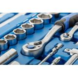 Zestaw narzędzi 85 szt. CrV, 1/4", 1/2"