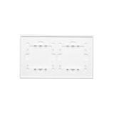Simon 54 Touch Panel dotykowy S54 Touch 2 moduły 1 pole dotykowe + 2 pola dotykowe poziome biała perła DSTR212/70 KONTAKT