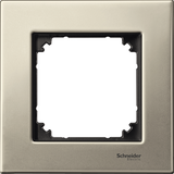 Merten M-Elegance metal ramka pojedyncza tytanowy MTN403105 SCHNEIDER