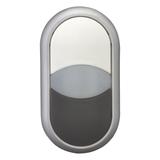 M22-DDL-WS Przycisk podwójny biało/czarny z samopowrotem i z możliwością podświetlenia 216704 EATON