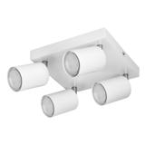 DOA SP 4, oprawa ścienno-sufitowa, GU10 max. 4x50W, IP20, biała, kwadrat AD-OP-6348WGU10 ORNO