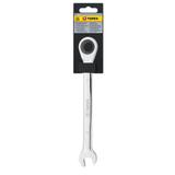 Klucz płasko-oczkowy z grzechotką, 12 mm