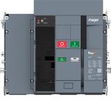 ACB HW1 66kA 630A 4P Wyłącznik wysuwny do wyzwalacza sentinel Energy HW1E406DE HAGER