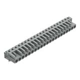 MCS-MIDI Classic gniazdo kątowe 21-bieg. szare raster 5 mm /10szt./ WAGO
