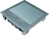 tehalit.VE-EE Pokrywa uchylna VQ06 200x200 wykładzina 5mm stal szary PA VQ06057011 HAGER