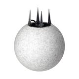 Oprawa ogrodowa OFELIA kula E27 max. 18W IP65 kamień 28cm wbijana AD-OP-6588GE27ZW ORNO
