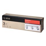 Oprawa ścienno-sufitowa MALTA SP 3 GU10 max. 3x12W IP20 czarna ADVITI AD-OP-6482BGU10 ORNO