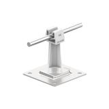 AN-11P/OH/S-N Uchwyt na płytce stal.H=7cm Z-zatrz. /OH/ szary