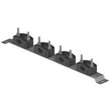 Uchwyt U1 przyścienny poczwórny FI 25-46 mm U50(4)P Alpar