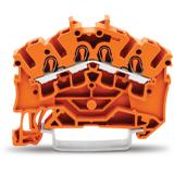 TOPJOBS złączka 4-przewodowa 2,5 mm2 pomarańczowa