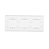 Simon 54 Touch Panel dotykowy S54 Touch 3 moduły 1 pole dotykowe + 2 pola dotykowe pionowe + 2 pola dotykowe poziome biała perła DSTR3132/70 KONTAKT