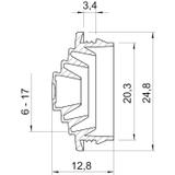 EDVS, USZCZELKA WTYKOWA, M20