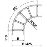 SLB90 11100R3 FT Łuk 90°