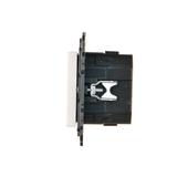Simon 24 Łącznik/przycisk poczwórny elektroniczny biały NEW4.01/11