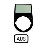 M22S-ST-D5 Tabliczka opisowa z opisem /AUS/ 218299 EATON