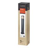 PEONIA oprawa ogrodowa słupek E27 max. 15W, IP54 75 cm czarna AD-OP-6582BE27PP ORNO