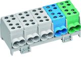 Zaciski rozgałęźne 5-polowe 4x35mm2 KH45A HAGER