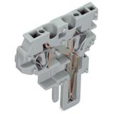 Moduł wewnętrzny 2-przewodowe gniazdo CAGE CLAMP szara /250szt./ 769-505 WAGO