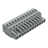 Gniazdo MCS‑MIDI Classic 12‑biegunowe szare raster 5mm 231‑112/102‑000 /25szt./ WAGO
