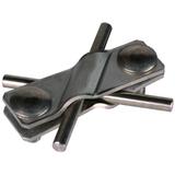 Zacisk SV do drutu 7-10/płask. 30 mm, stal nierdzewna NIRO