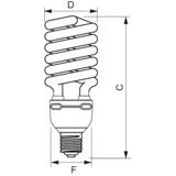 Tornado High Lumen 75W CDL E40 1CT/6 Świetlówka