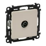 VALENA LIFE GNIAZDO TV PRZELOTOWE KREMOWE, Legrand