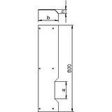 AIKF/D25040T250, ŚLEPA POKRYWA