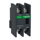 Blok styków pomocniczych wyprzedzających LC1 1NO 1NC zaciski śrubowe LADN116