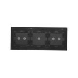 Simon 54 Touch Panel dotykowy S54 Touch 3 moduły 2 pola dotykowe poziome + 1 pole dotykowe + 2 pola dotykowe poziome zastygła lawa DSTR3212/73 KONTAKT